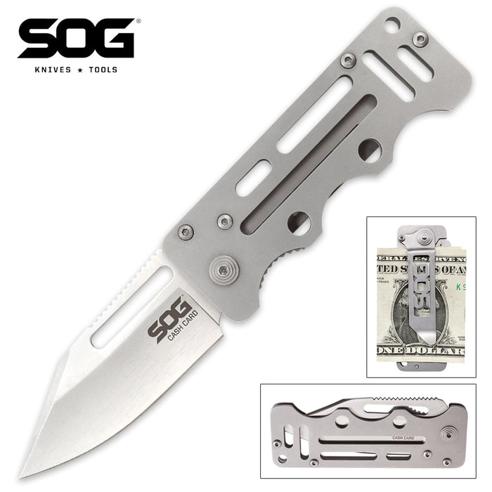 SOG Cash Card Pocket Knife