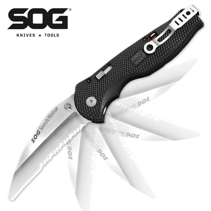 SOG Flash II Search/Rescue Folding Knife