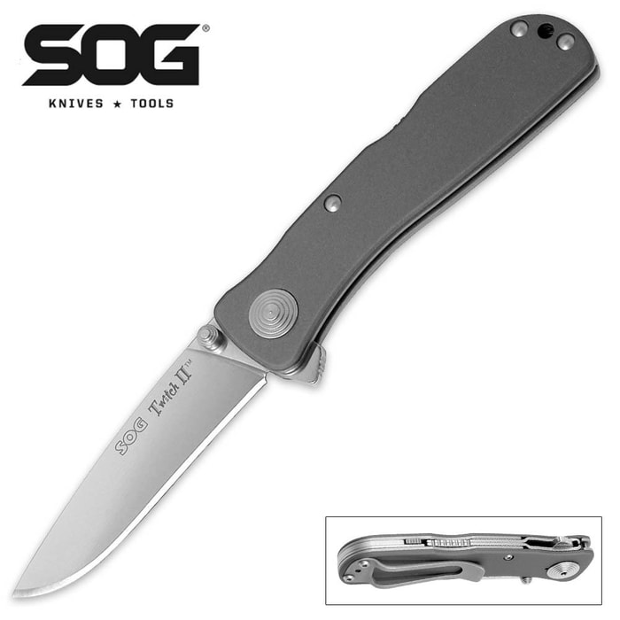 SOG Twitch II Assisted Opening Pocket Knife