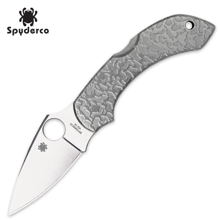 Spyderco® Dragonfly Stainless Steel Plain Pocket Knife
