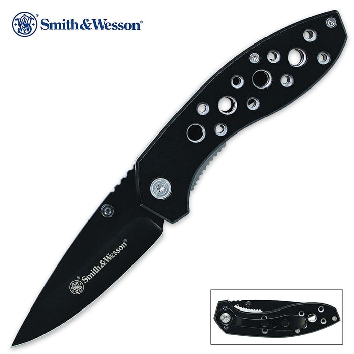 Smith & Wesson Frame Lock Pocket Knife 