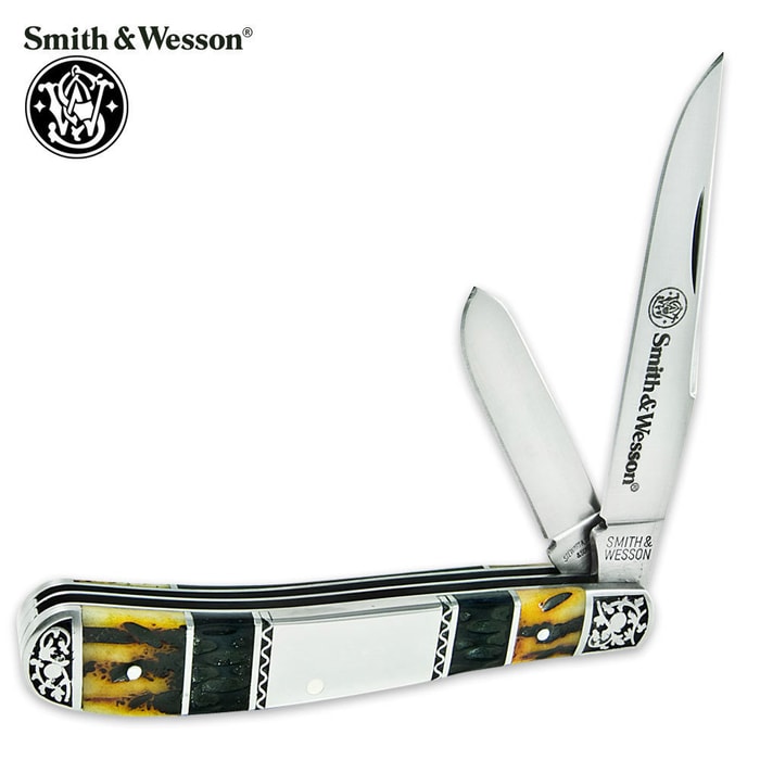 Smith & Wesson Cowboy Series Serpentine Folding Knife