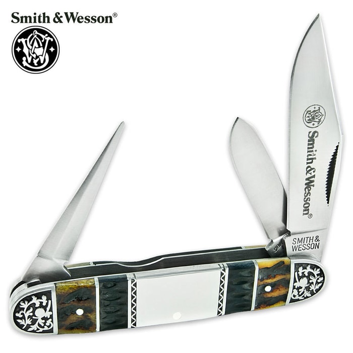 Smith & Wesson Cowboy Series Cattle Folding Knife