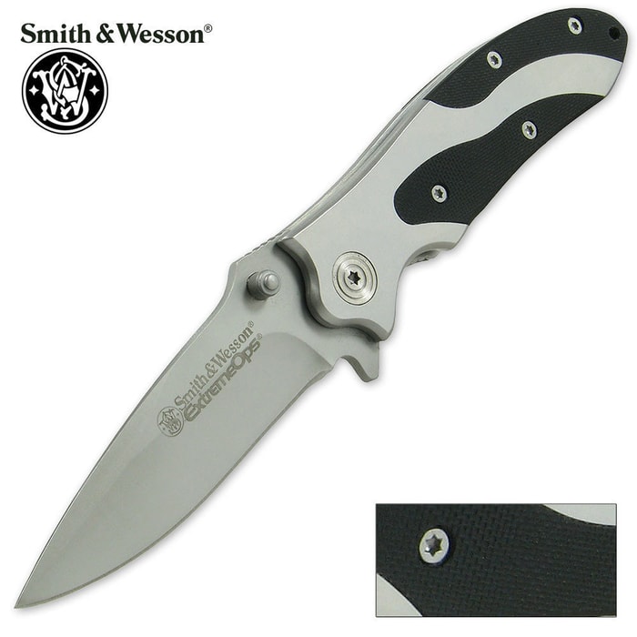 Smith & Wesson CK4 Extreme Ops Tactical Folding Knife
