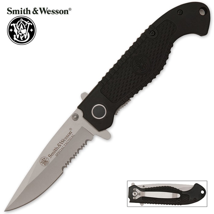 Smith & Wesson Serrated Special Tactical Folding Knife