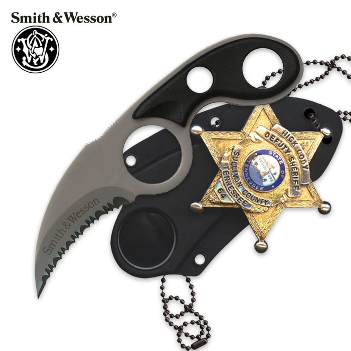 Smith & Wesson Plain Badge Knife