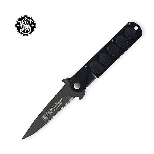 Smith and Wesson Military Issue Black Folding Knife