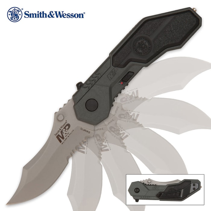 Smith & Wesson M&P Assisted Opening Pocket Knife Gray