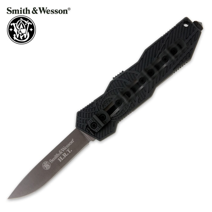 Smith & Wesson OTF Assisted Opening Pocket Knife Drop Point
