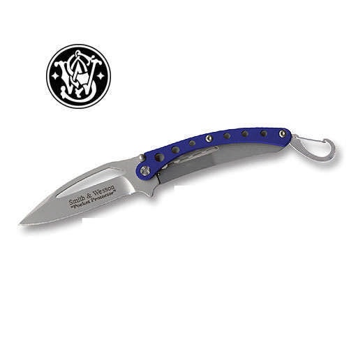 Smith & Wesson Pocket Protector Blue Folding Knife