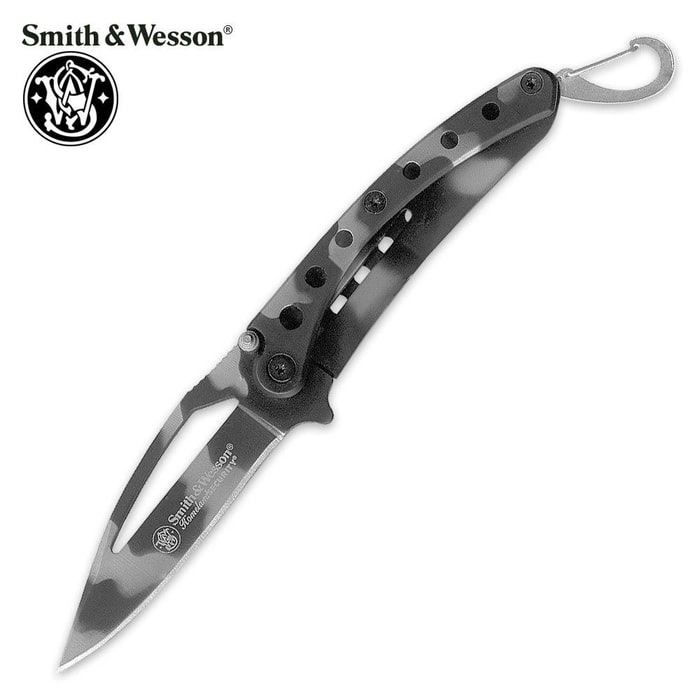 Smith & Wesson Pocket Proctector Camo Folding Knife