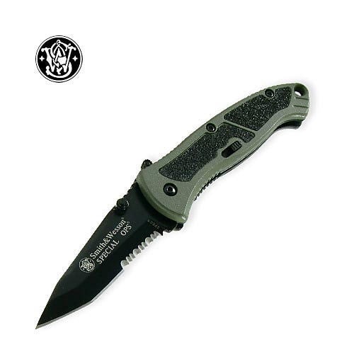 Smith & Wesson Small Serrated Special Ops SPECS Folding Knife