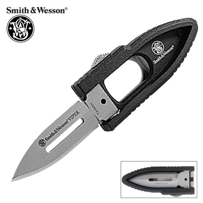 Smith & Wesson Small Viper Side Open Folding Knife