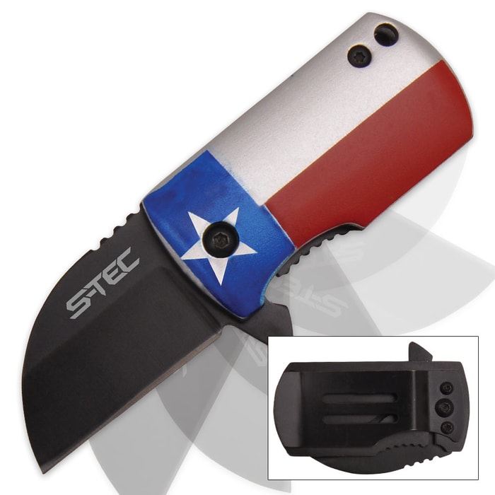 Texas Flag 2 1/2” Assisted Opening Pocket Knife