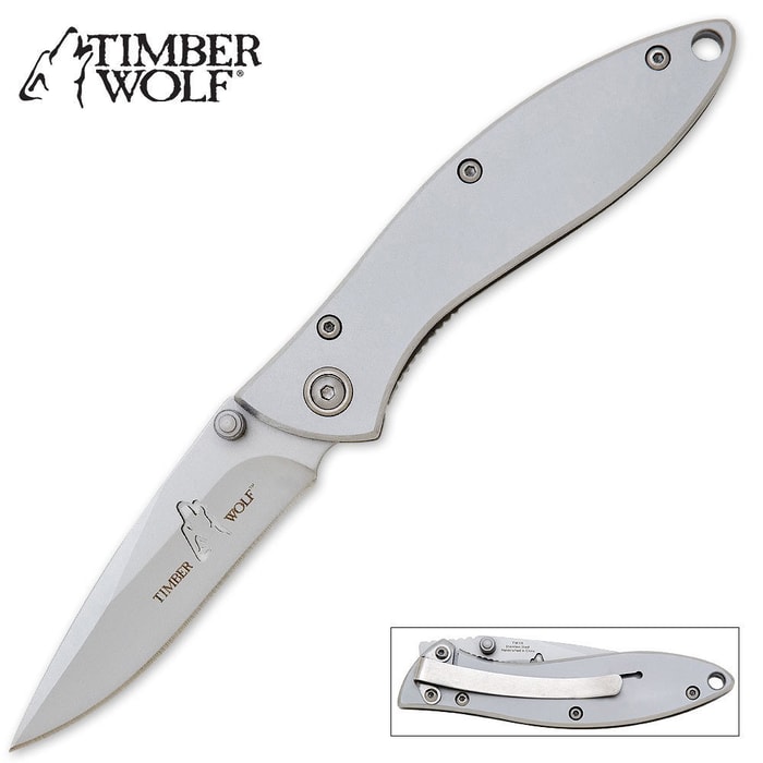 Timber Wolf Sudden Steel Folding Knife