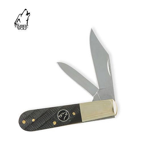 Timber Wolf TW150 Spiral Buffalo Barlow Folding Knife