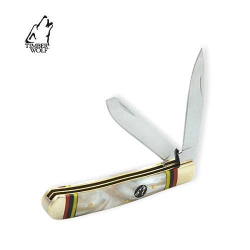 Timber Wolf TW160 Pearl Trapper Folding Knife