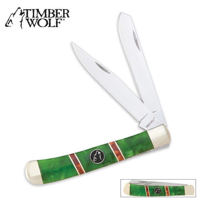 Timber Wolf Emerald Hill Trapper Folding Knife