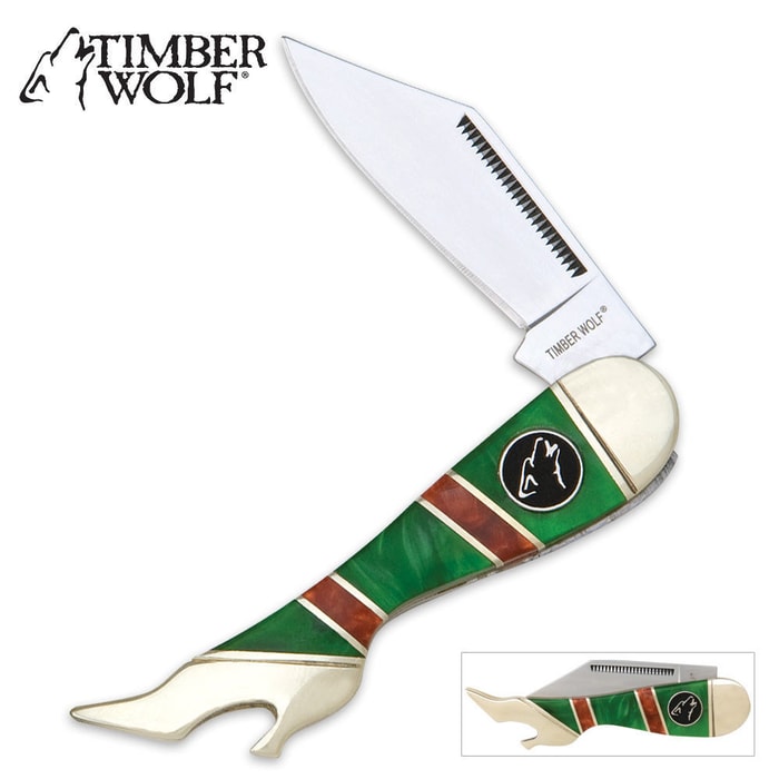 Timber Wolf Emerald Hill Leg Folding Knife