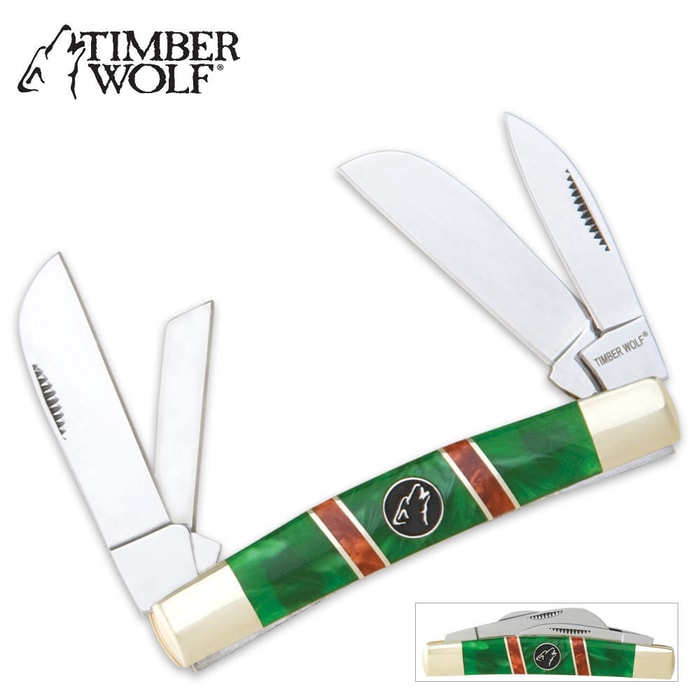 Timber Wolf Emerald Hill Congress Folding Knife