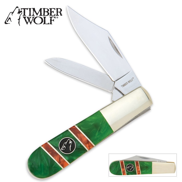 Timber Wolf Emerald Hill Barlow Folding Knife
