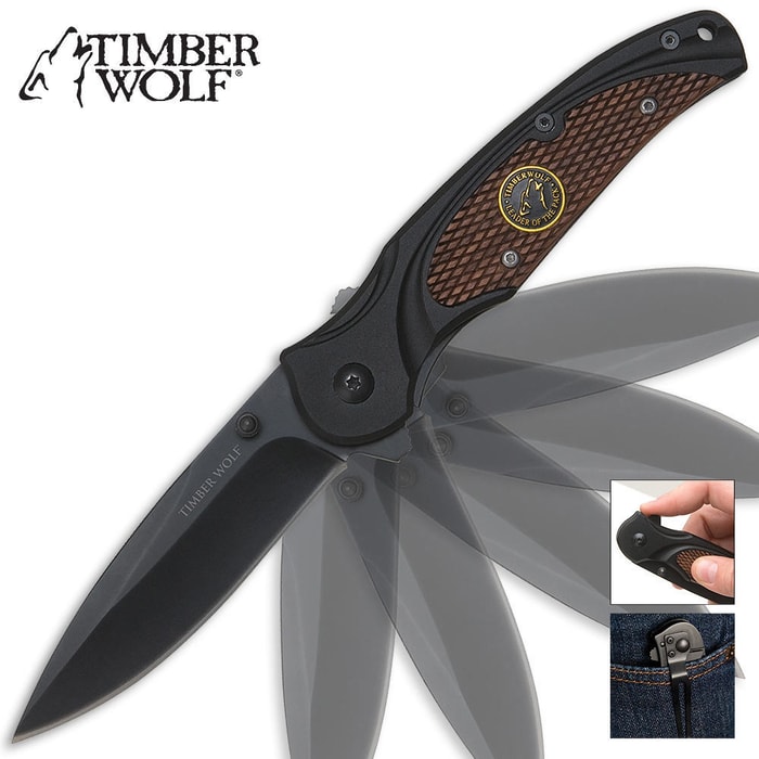 Timber Wolf Escape Assisted Opening Pocket Knife