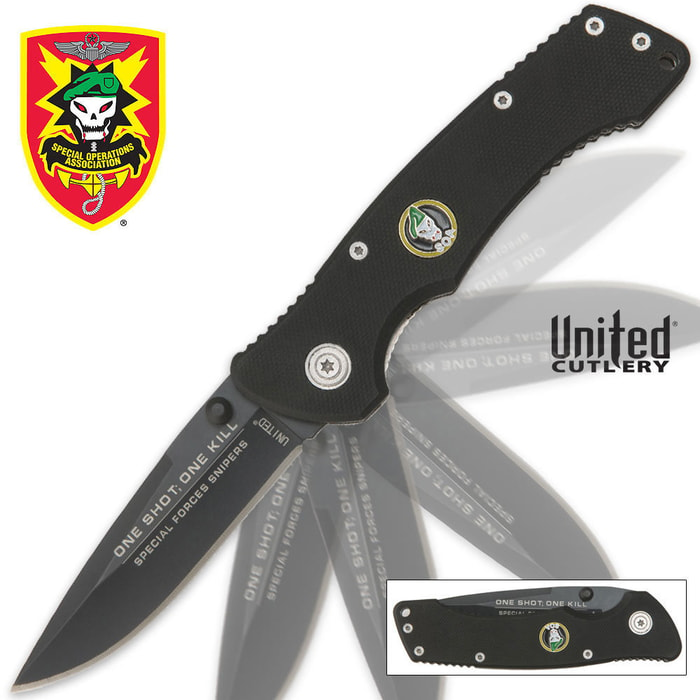 United Cutlery S.O.A. One Shot One Kill Assisted Opening Pocket Knife