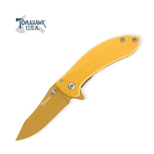 Tomahawk XL1327 Gold Flash Folding Knife