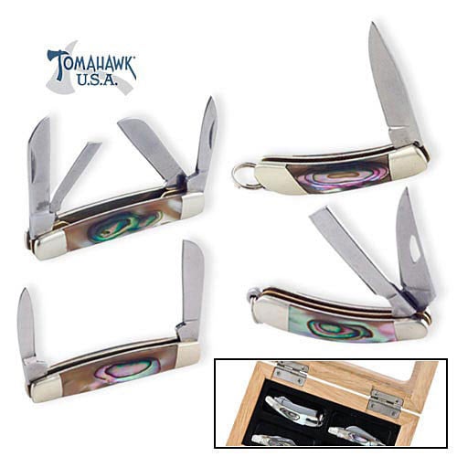 Tomahawk Mini 4 Piece Folding Knife Set