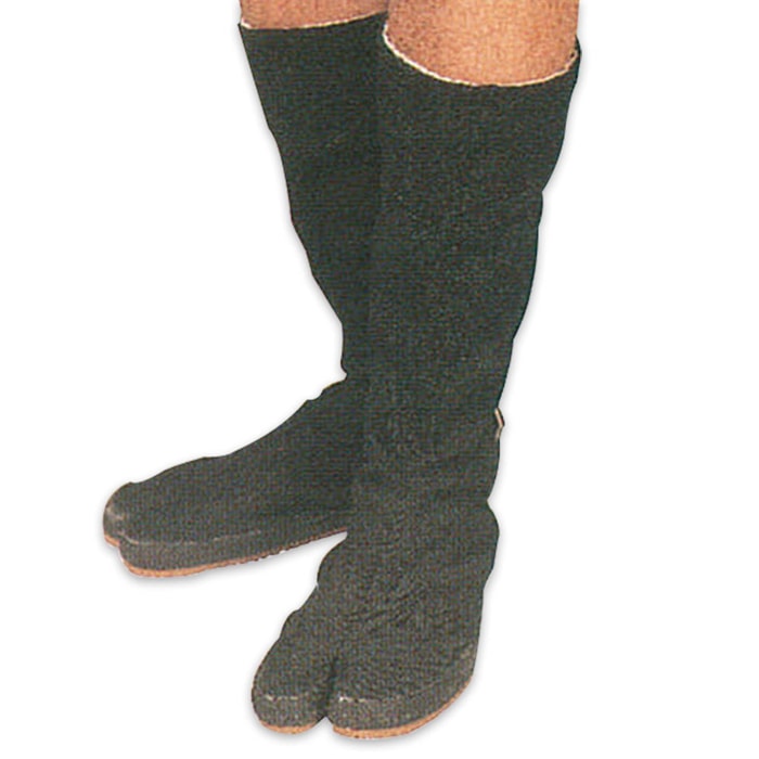 Traditional Ninja Tabi Boots with Split Toe Size 9