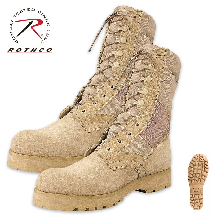 GI Type Sierra Sole Tactical Boots