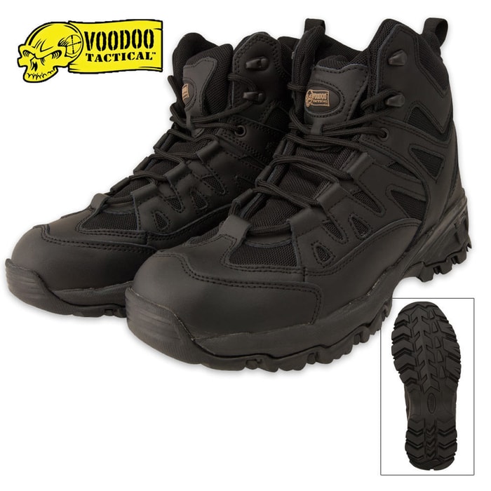 Voodoo Tactical Boot Black 6 Inch