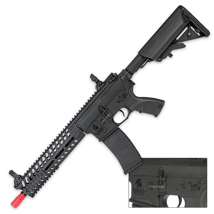 Multi-Mission Airsoft Tactical-Style Carbine Rifle - Black