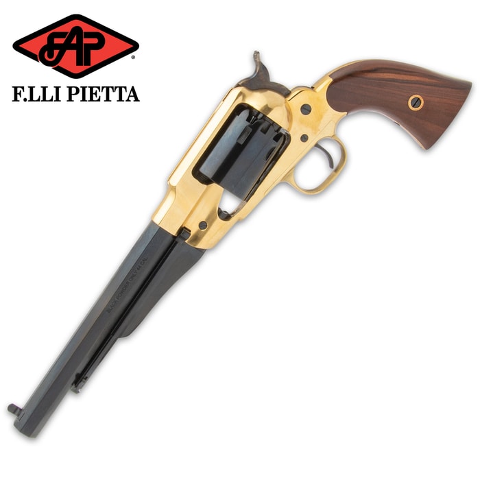 Pietta Model 1858 New Army .44-Caliber Black Powder Revolver