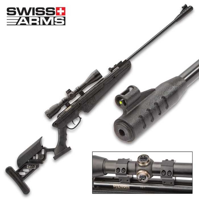 Swiss Arms TG-1 177 Airgun Black