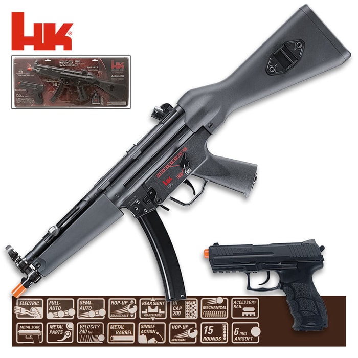 HK MP5 & P30 Airsoft Action Kit