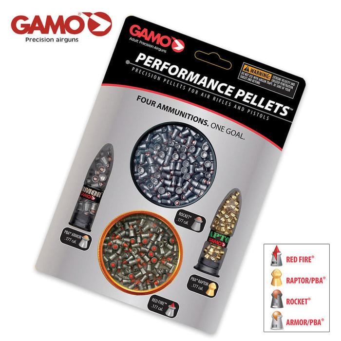 Gamo Combo Pack Performance .177 Caliber Pellets