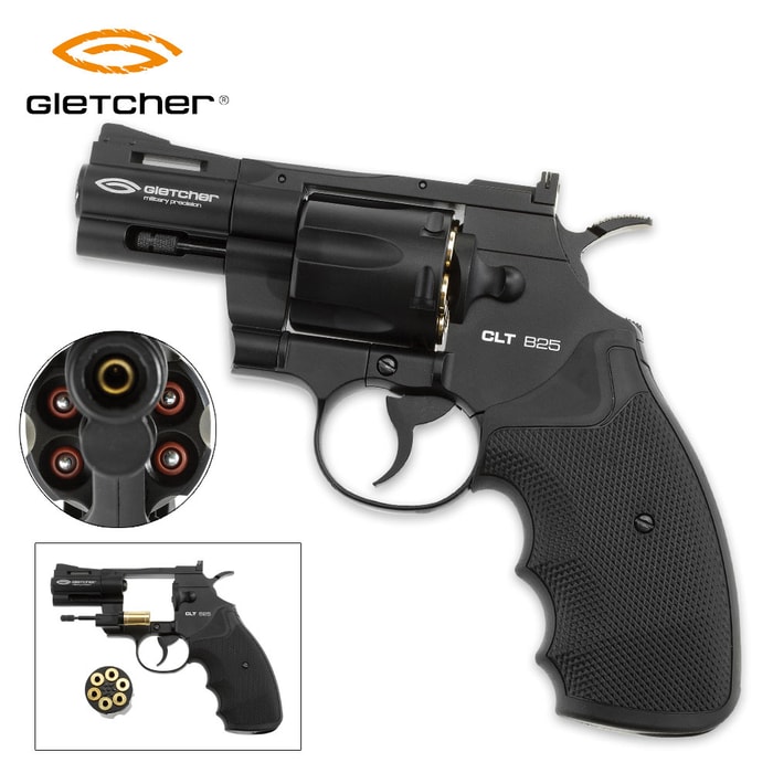 Gletcher Legendary Revolver CO2 .177 BB Gun