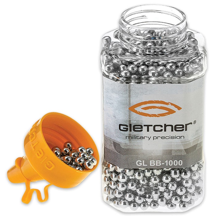 Gletcher Steel .177 BBs - 500-Count