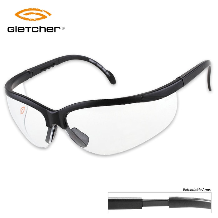 Gletcher Lightweight Clear Shooting Glasses