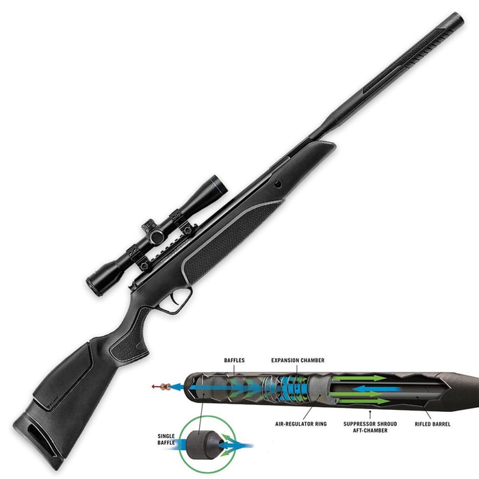 Stoeger .22 Air Rifle A30 S2 With 4X32 Scope - Pellet