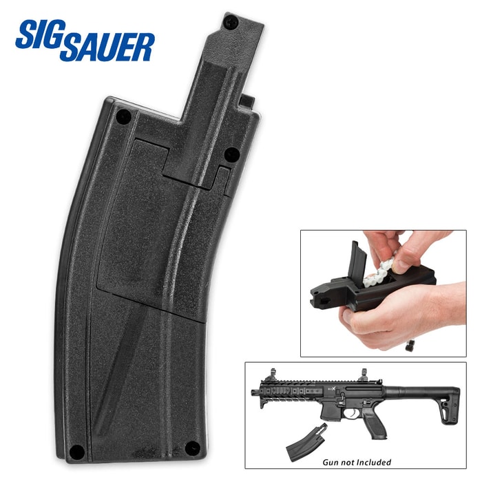 SIG Sauer 30-Pellet Magazine w/ 3 belts for .177 Caliber SIG MPX / MCX CO2 Air Rifles
