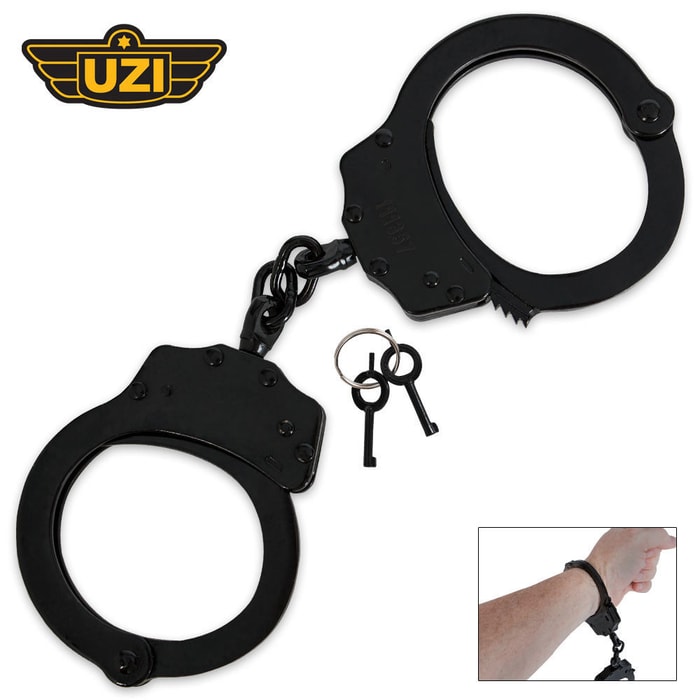 UZI Handcuffs Official Police Chaines
