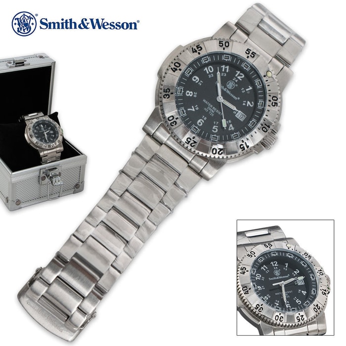 Smith & Wesson Aviator Swiss Tritium Watch