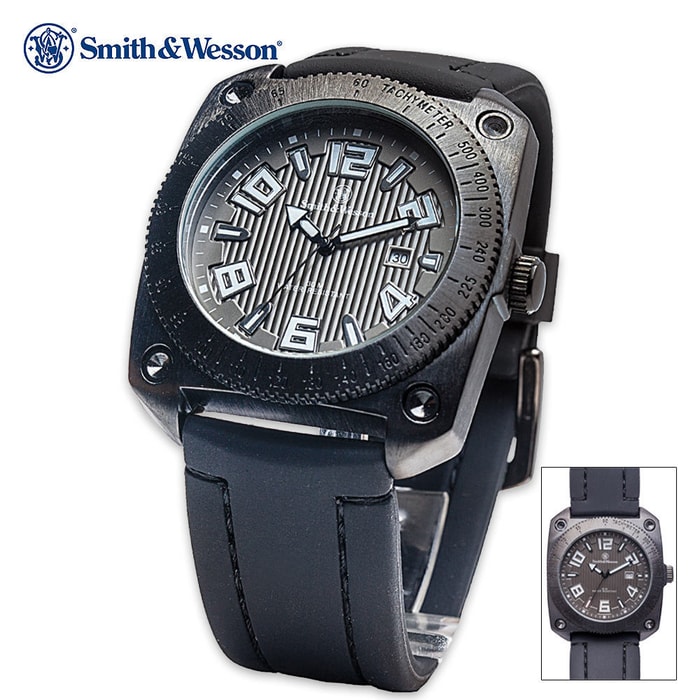 Smith & Wesson Flight Deck Watch Black