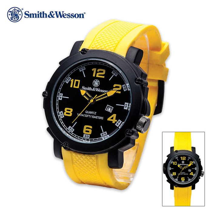 S&W EGO Series Yellow Watch