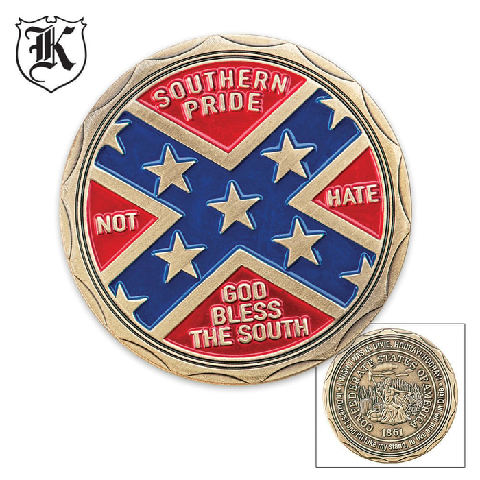 Heritage Not Hate Challenge Coin