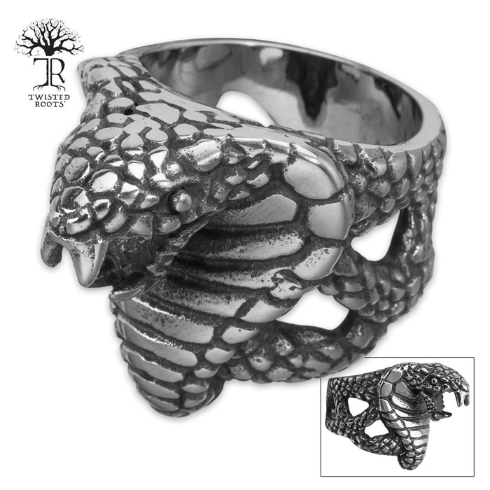 Twisted Roots King Cobra Ring