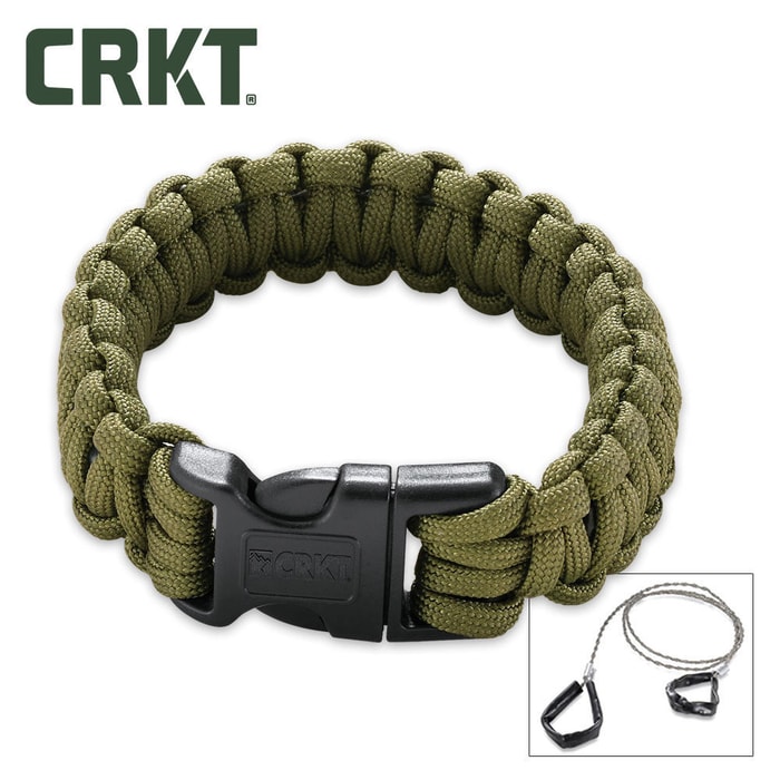 CRKT Survival Para-Saw Bracelet OD