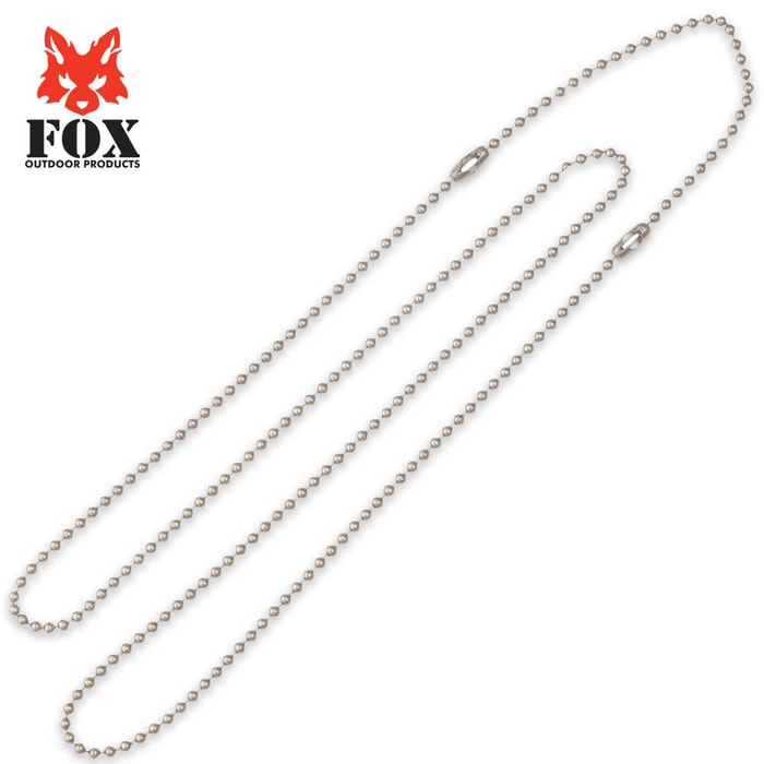 Fox G.I. Dog Tag Chain